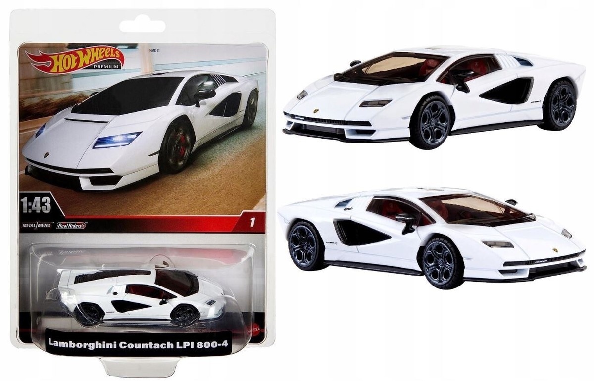 ミニカー LAMBORGHINI COUNTACH HOT WHEELS PREMIUM 1:43 Lamborghini Countach LPI HMD49 | eBay