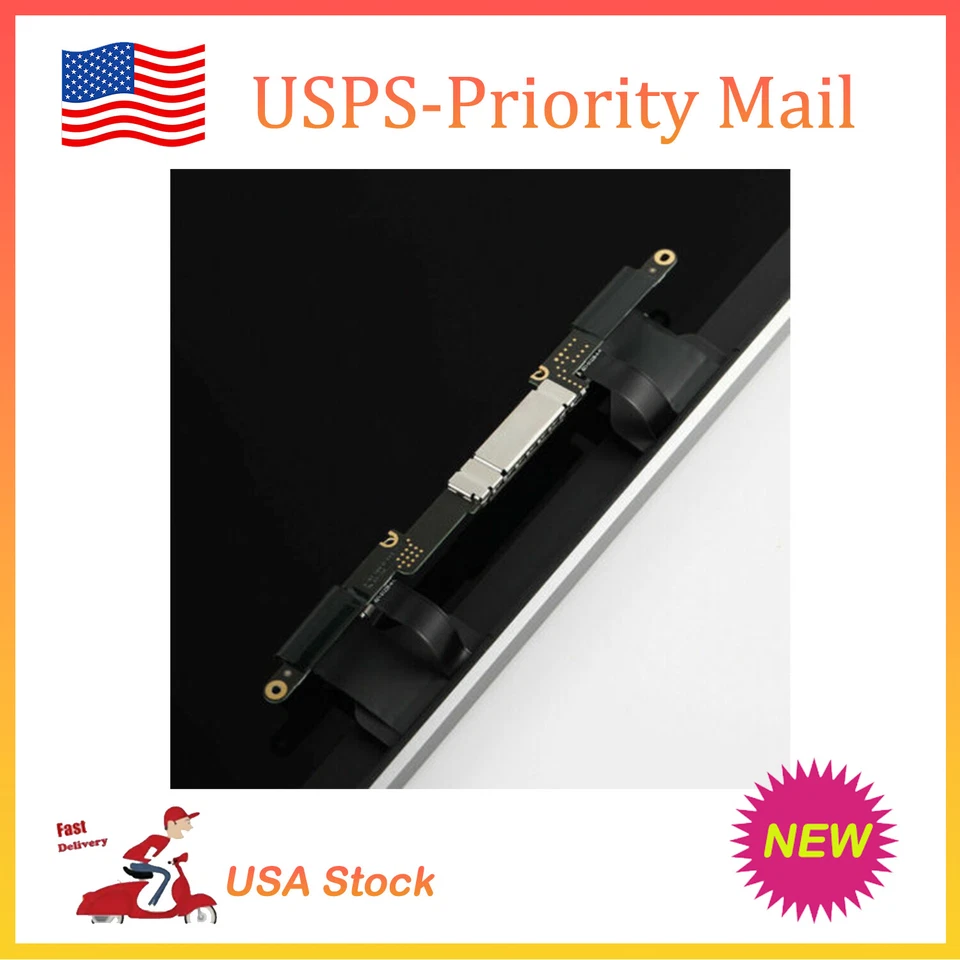 For Macbook Pro 13.3" A2338 2020 M1 LCD Display Screen Replacement Sliver Gray - Image 2 of 4