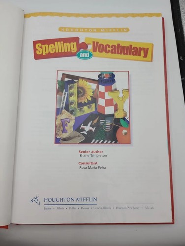 Houghton Mifflin Spelling and Vocabulary: Student Book Grade - GOOD - Picture 5 of 19