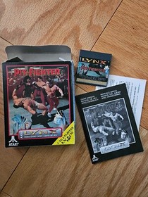 Atari Lynx PAG-0401 Handheld Console System Gray w box VG/NM W. Extras