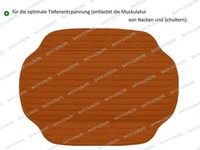 Samoa Terra Nackenpolster Sicherheitseinlage 32 X 22 Cm - Pvc Schaum.