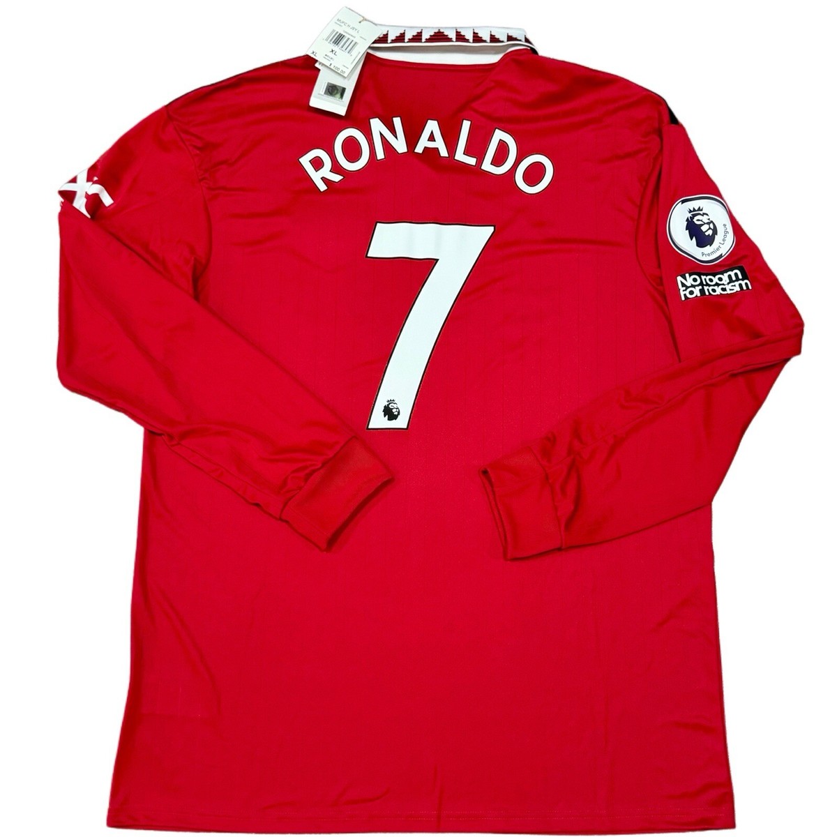 2022/23 Manchester United Home Jersey #7 Ronaldo XL adidas Long