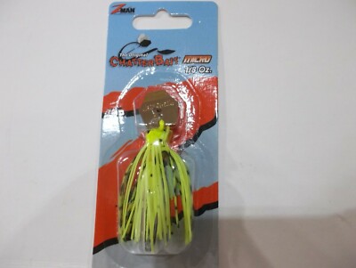 Z-Man Cbmcr1801 Micro Chatbait 1/8 White Fishing Spinner Bait for
