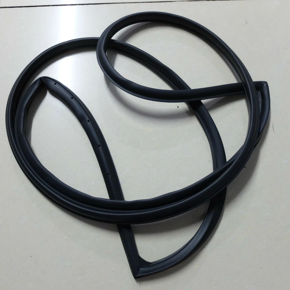 Sello de goma vidrio ventana parabrisas trasero Jeep CJ7 Weatherstrip Foto 4 de 4