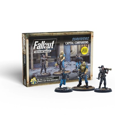 Fallout Wasteland Warfare: Survivors - Capital Companions Modiphius MUH0190810