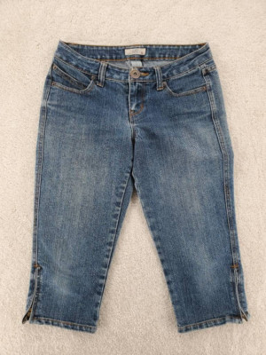 Women's Capri Stretch Denim So Wear It Declare It Whiskered size 3