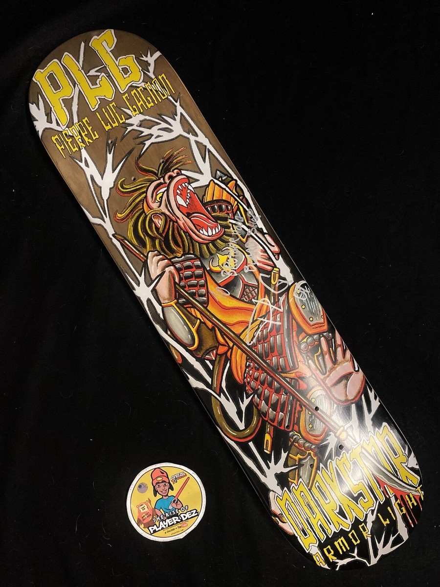 RARE SIGNED Greg Lutzka Pierre Luc Gagnon PLG Darkstar Pro Model