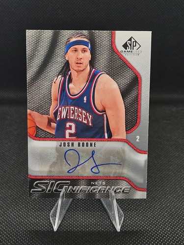 2009-10 SP Signature Edition - SIGnificance #S-BJ Josh Boone (AU) - Picture 1 of 2