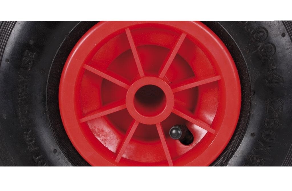 Ruota Per Carrello Portapacchi 3.00-4 Con Camera D'aria – Dimensioni 260x85 Mm, Cuscinetti