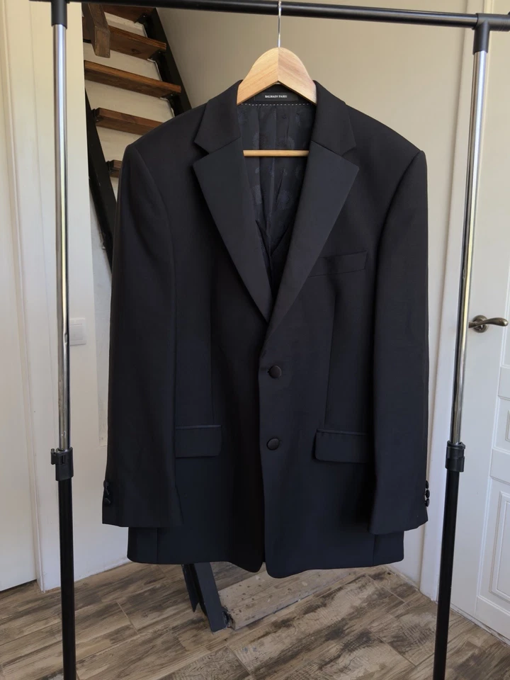 PIERRE BALMAIN PARIS Mens Blazer Jacket Black Size M Chest 40 in NO FEES TO US! - Image 2 of 4