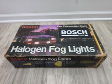 Bosch Pilot 22450 Halogen Fog Lights Nos Vintage Driving Lamps Kit