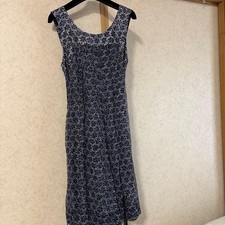 Chanel Floral Pattern Sleeveless All-in-One Silk Dress Women's Pre-Owned