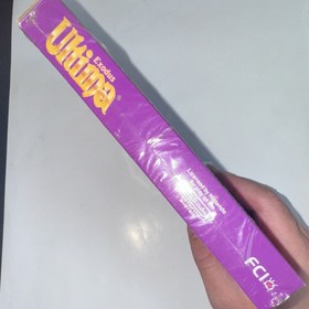 Nintendo Ultima Exodus NES Ultima Series CIB Complete + Manual + Box