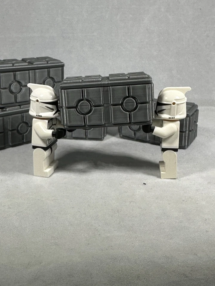 Acessório minifigura Clone Wars munição/armas - caixa pública - 5X - Imagem 2 de 4