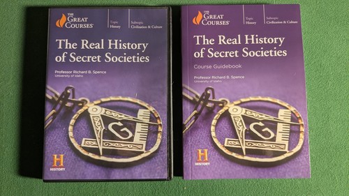 Great Courses:The Real History of Secret Societies 4 DVDs/ Guidebook 25 Lectures | eBay