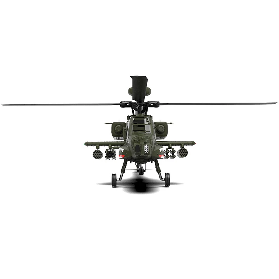 YXZNRC F11 AH-64D Apache RC Helicopter 6-Axis Gyro 2.4G 6CH Brushless Flybarless - Bild 3 von 4