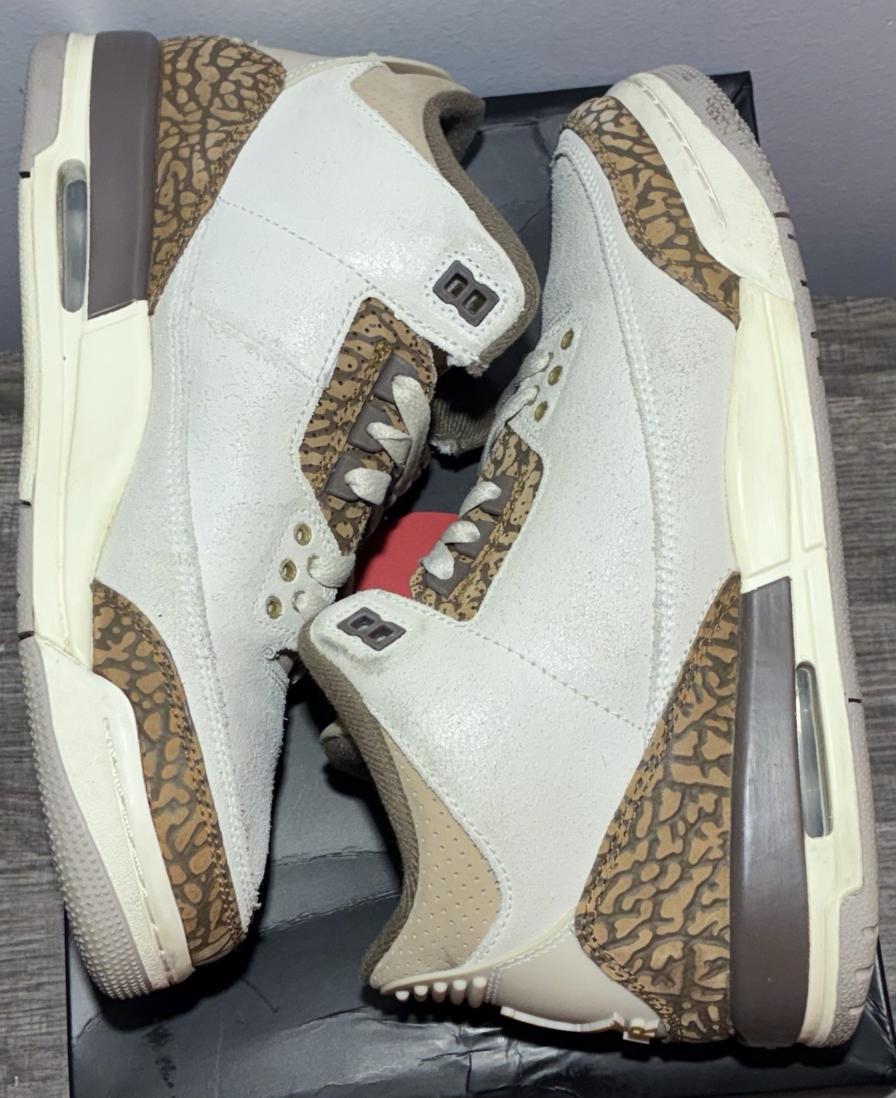 SAOLA Taglia 7Y Jordan 3 Retro Palomino (GS)