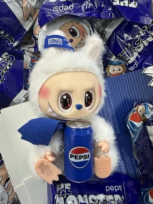 POP MART The Monsters Lababu Blind Box PEPSI Series Happy Factor Vinyl Face Figure Toy