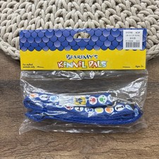 Build A Bear Bearmy's Kennel Pals Royal Blue Leash  Collar Set NEW in PACKAGE