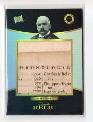 2024 Pieces of the Past 1800's JP J.P. Morgan JUMBO HISTORIC RELIC b