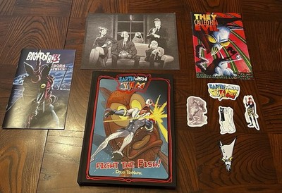 Earthworm Jim Vol. 2: Fight the Fish - HC graphic novel By TenNapel + Extras