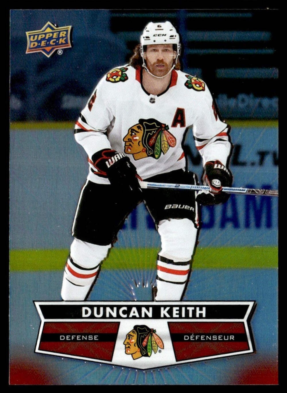 Duncan Keith #2 Hockey Cards 2021 Upper Deck Tim Hortons trading card — raw and PSA graded price guide
