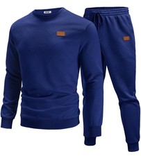 Men's Track Suits 2 Piece Set Jogging Suits Long Sleeve Casual Outfits Sports...