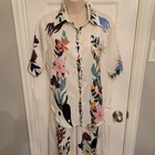 Women's Floral Print Two-Piece Set, Size Small — photo 2