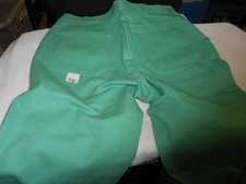 Mens WESTEX PROBAN FR FLAME RESISTANT LIGHT GREEN WELDING PANTS 38 x 32 NWT