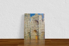Claude Monet "Rouen Cathedral, Portal in the S" Canvas Print Wall Art Home Decor