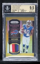 2016 Prizm Premier Jerseys Prime 31/49 Jonathan Williams BGS 9.5 GEM MINT 0nr3