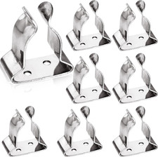 Moxweyeni Boat Hook Holder Boat Oar Holders Stainless Steel Spring Clips Marine