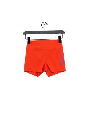 Iets Frans Women's Shorts S Orange Polyester with Elastane Sweat