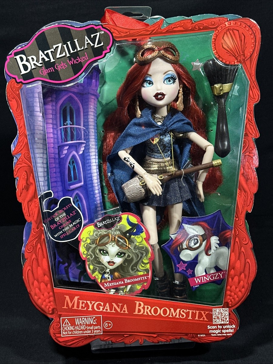 2012 Bratzillaz Meygana Broomstix Doll Wingzy Blue Eyes | eBay