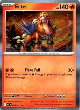Entei 025/217 Rare Holo ME: Ascended Heroes NM Pokemon