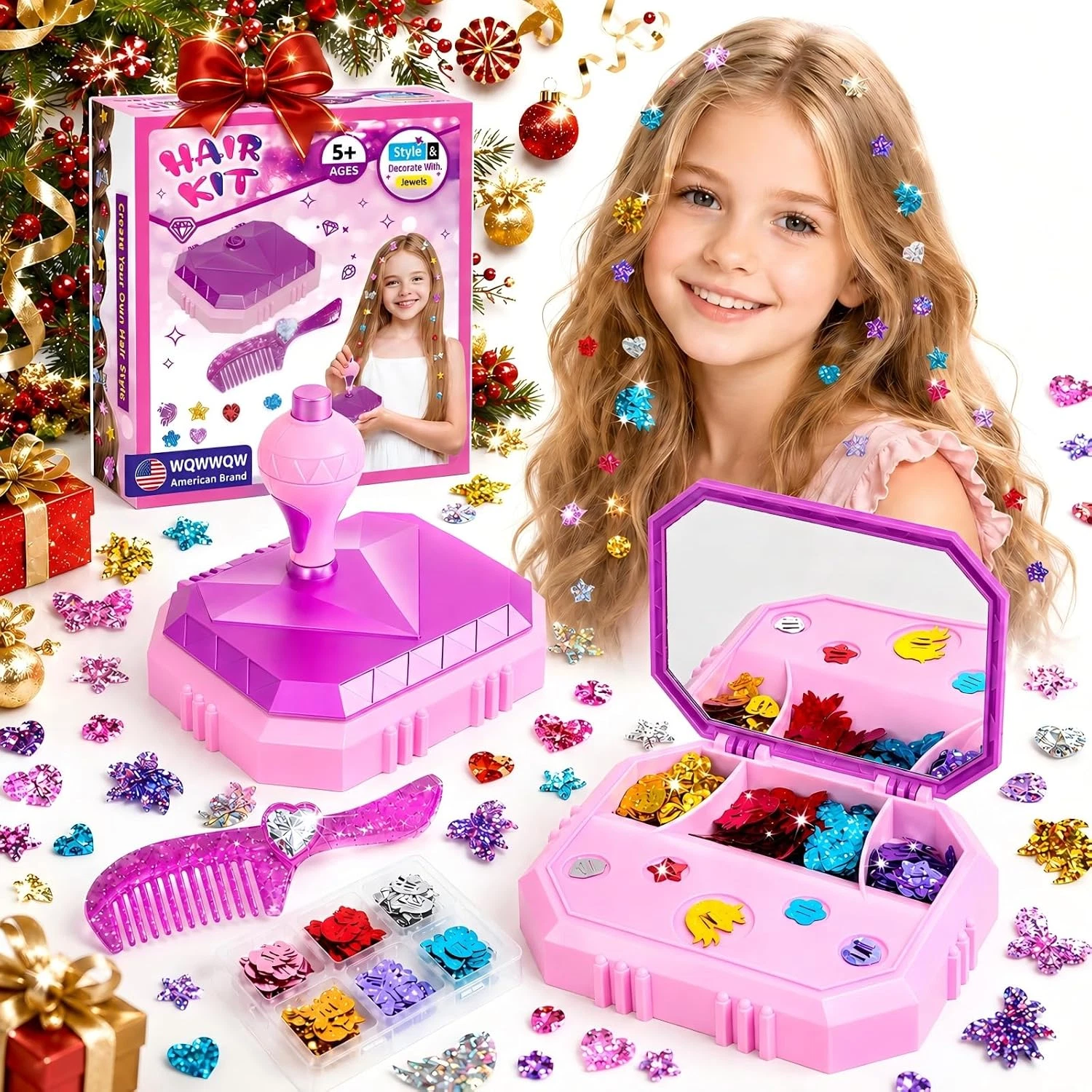 Toys for Girls Beauty Set Kids 3 4 5 6 7 8 9 10 11 Years Age Old Cool Gift Xmas