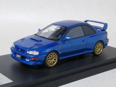1/43 MARK43 Subaru Impreza 22B STI ersion Sonic Blue Mica