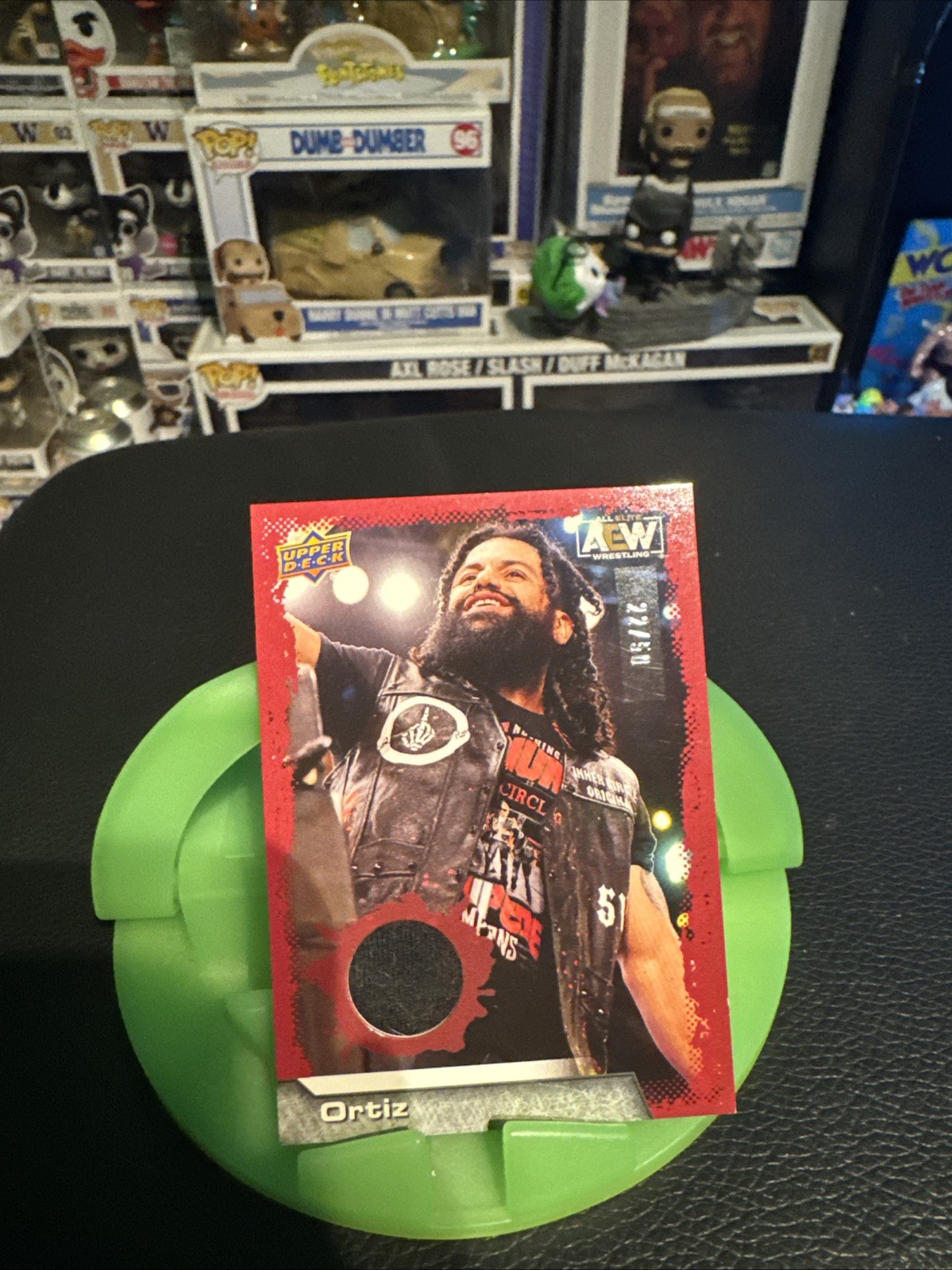 AEW Upper Deck 2022 Ortiz Relic Card 22 Out Of 50 #70