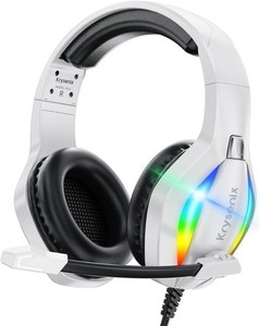 PG1 Casque de jeu pour PS4, PS5, PC, Xbox one, Interrupteur, Casques de jeu filaires