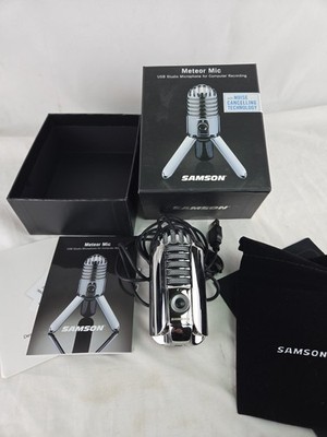 Samson Meteor USB Digital Recording Microphone (Used Once)
