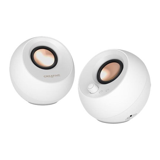 Creative Pebble Pro 2.0 USB-C Computer Speaker System White (51MF1710AA003) - Image 2