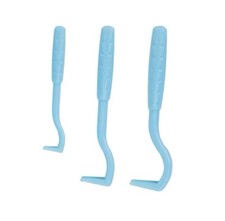 3pc Tick Remover Hooks & Tweezers Set for Dog Cat Flea Removal