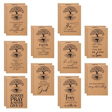 20 Pcs Christian Gift Bible Journal Verse Inspirational Mini Christian Notebooks