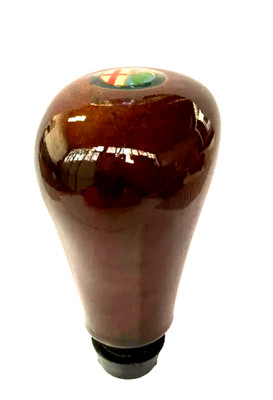 Wood Gear Knob Fits Alfa Romeo Manual. Handmade GTV GT Alfetta 145 155