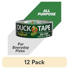 12 pack The Original Duck Tape Brand Duct Tape, 1.88 in. x 55 yd., Silver