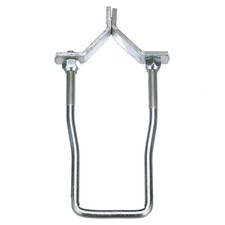 Lockable U Bolt Carrier For Spare Trailer Tire Fits 8 To 15 Inch Wheels