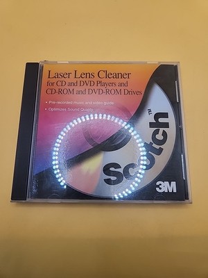Scotch Laser Lens Cleaner For CD & CD-ROM Players