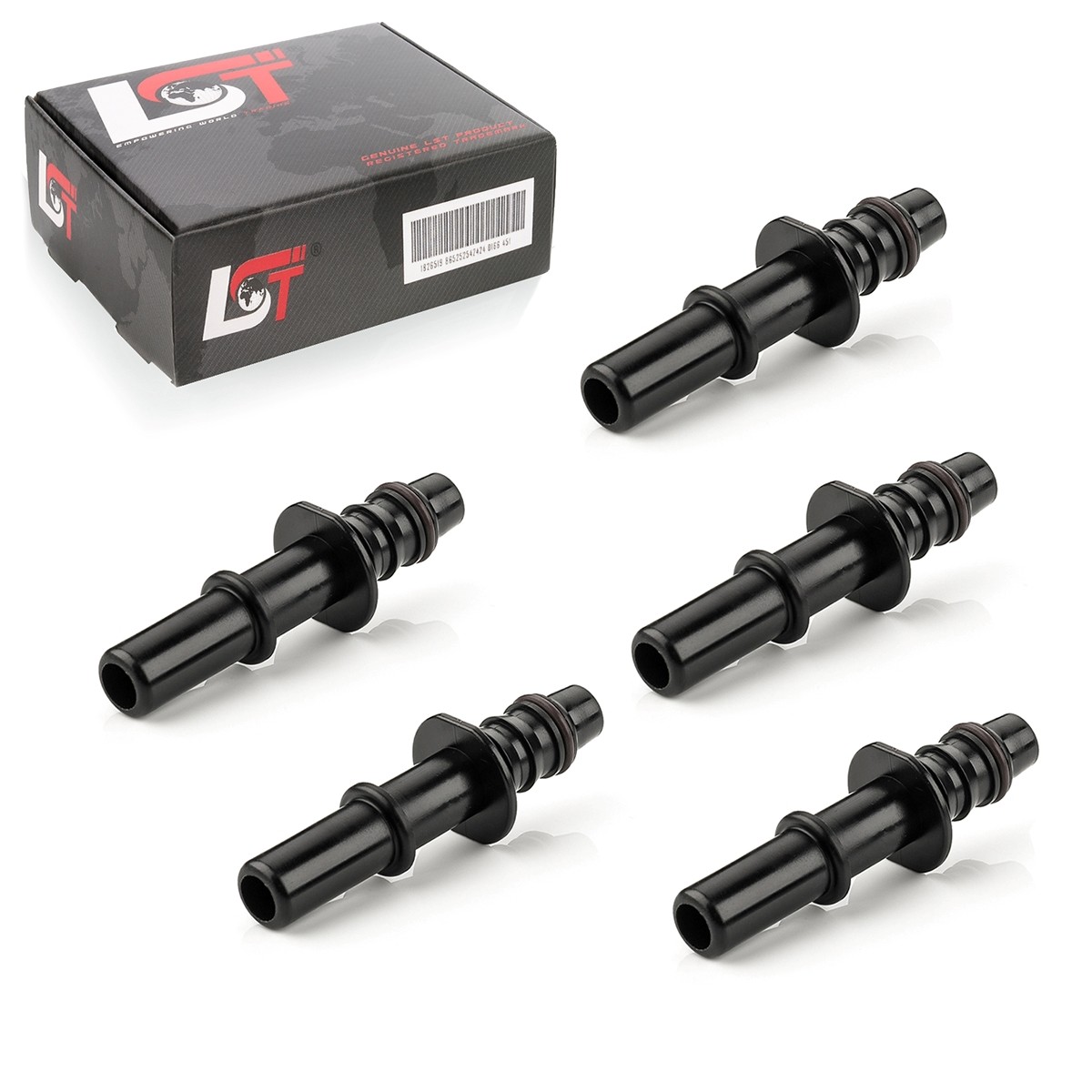 5x counterpart quick release straight fuel line 9.49 x 9 mm for MAZDA
