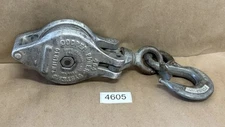 Cooper Power System 404 Hand Line Block 2500lbs w/ Hook Made in USA