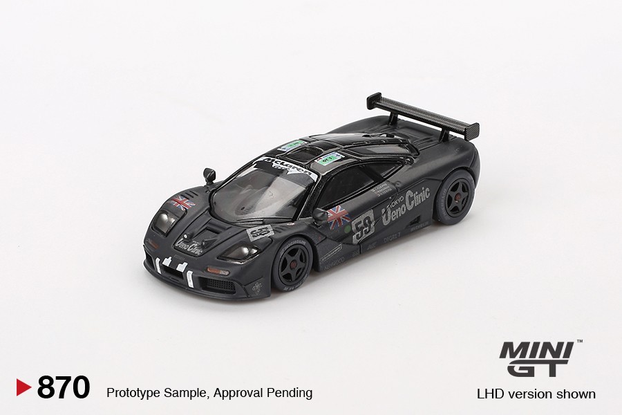 Mini GT #870 McLaren F1 GTR #59 1995 Le Mans 24Hr Winner